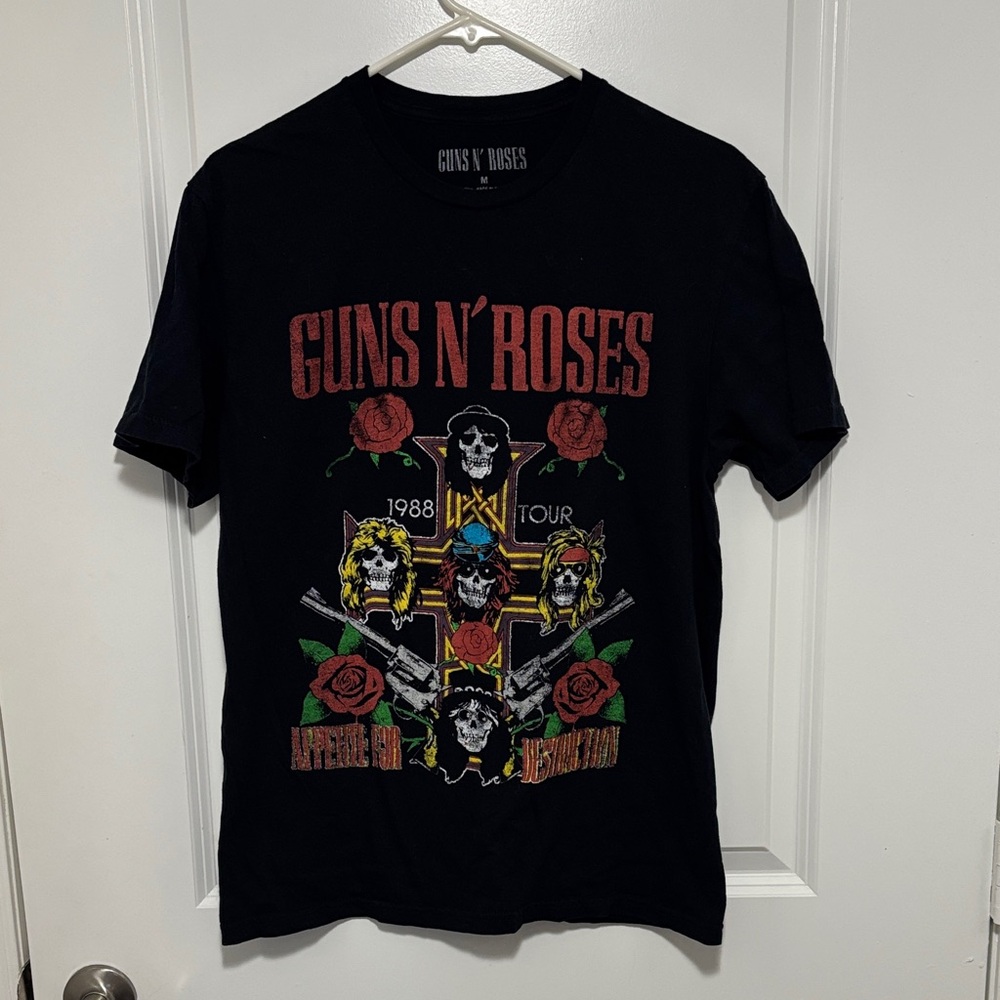 Guns N' Roses Black Short Sleeve Graphic Tee